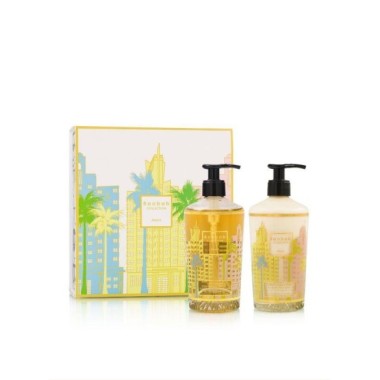 Coffret cadeau Miami Lotion corps & mains et gel douche