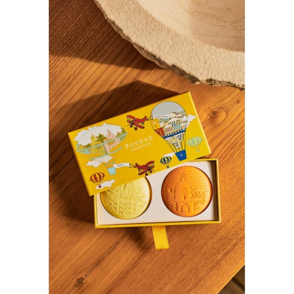 Coffret cadeau duo de savons Miami & Saint-Tropez