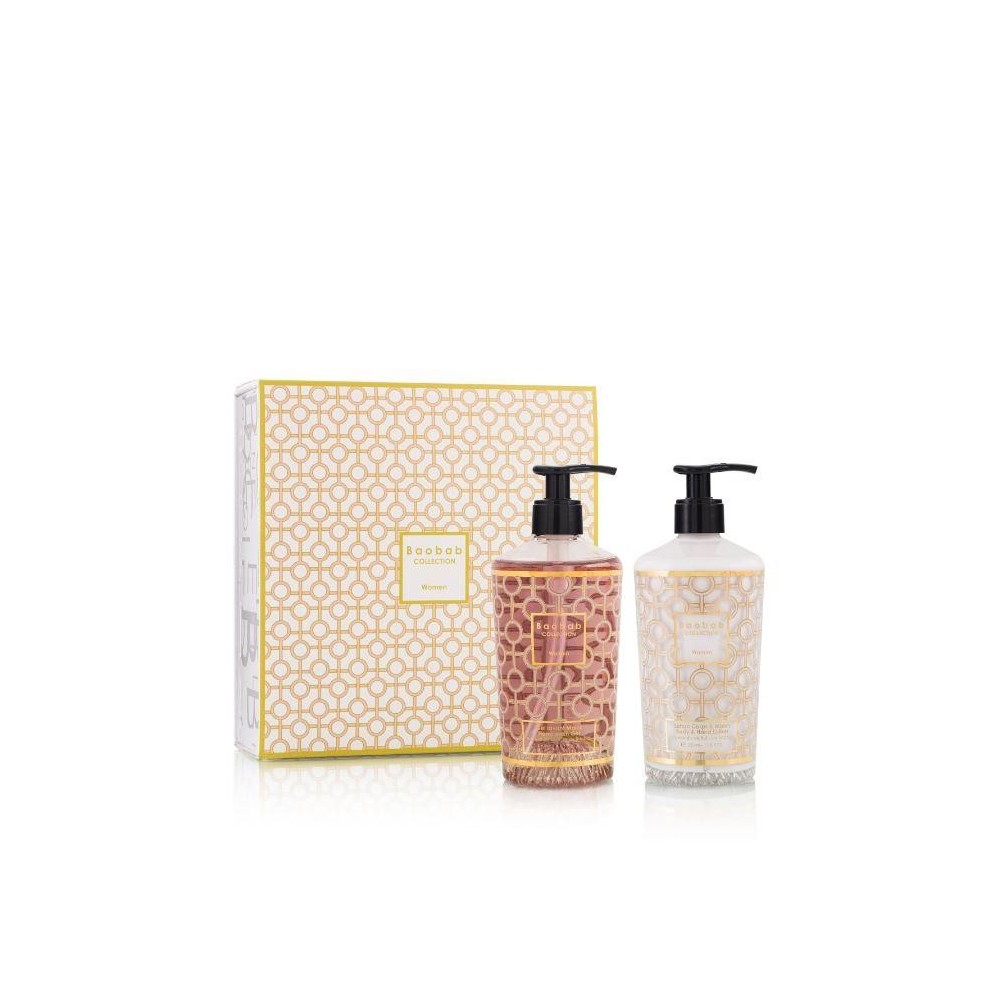Coffret cadeau WOMEN lotion corps & mains et gel douche
