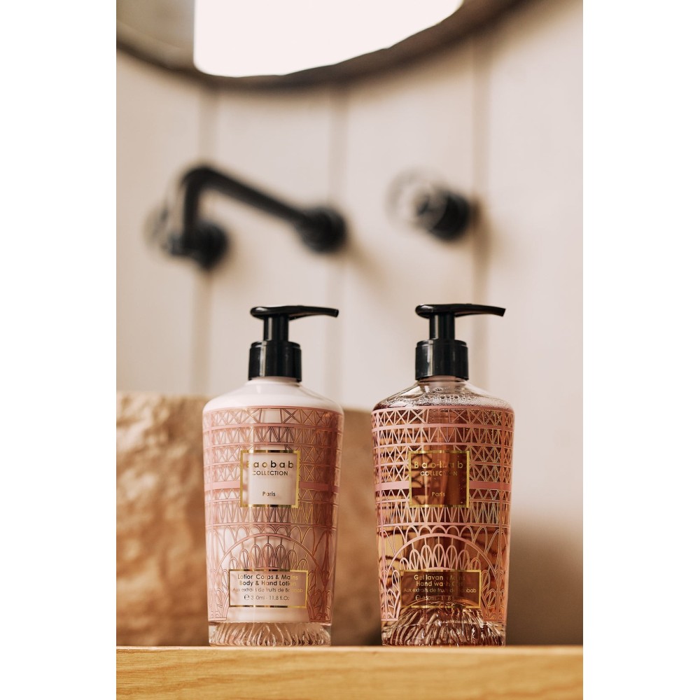 Coffret cadeau PARIS Lotion corps & mains et gel lavant mains Coffret cadeau PARIS Lotion corps & mains et gel lavant mains