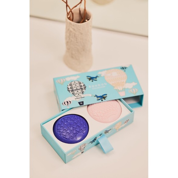 Coffret cadeau duo de savons Paris & Manhattan
