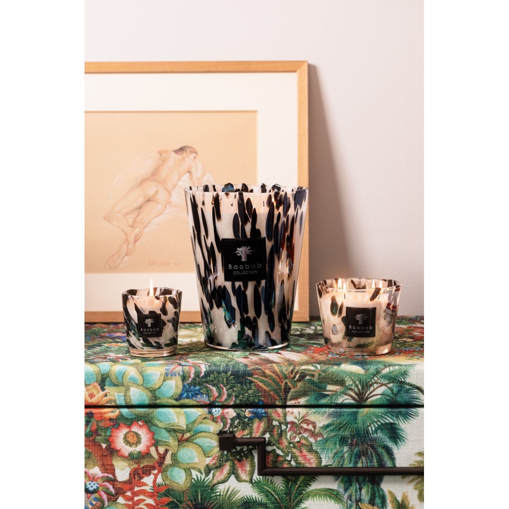 BOUGIE PARFUMÉE MAX10 PEARLS BLACK BOUGIE PARFUMÉE MAX10 PEARLS BLACK