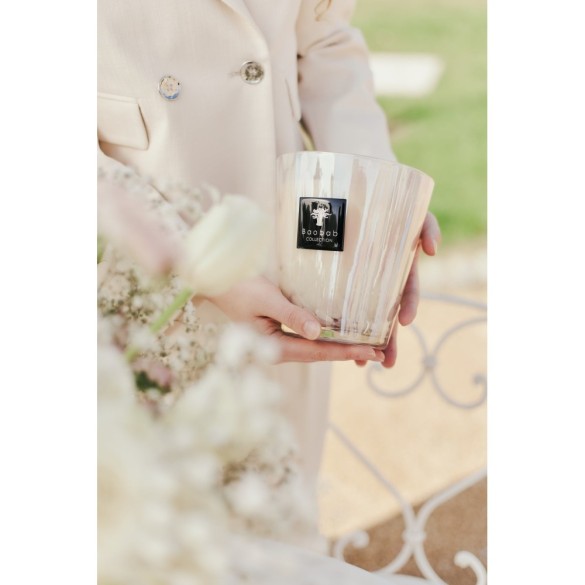 BOUGIE PARFUMÉE MAX16 PEARLS WHITE