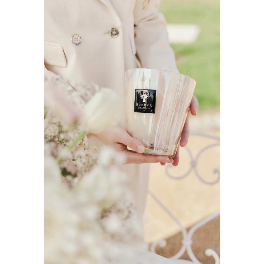 BOUGIE PARFUMÉE MAX16 PEARLS WHITE BOUGIE PARFUMÉE MAX16 PEARLS WHITE