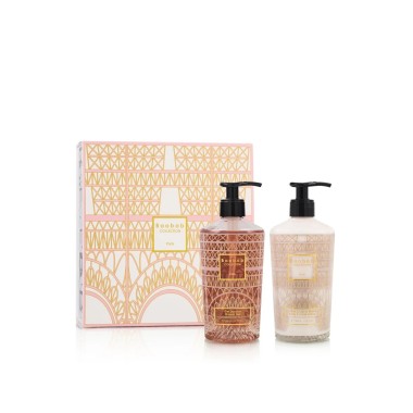Coffret cadeau PARIS lotion corps & mains et gel douche