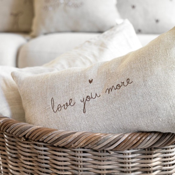 Coussin Love you more