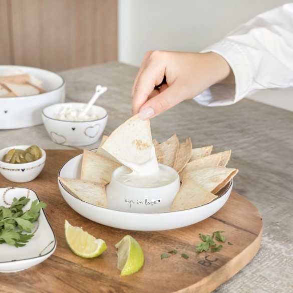 Assiette Tapas "Dip in Love"