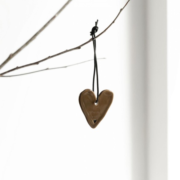 Petit coeur à suspendre