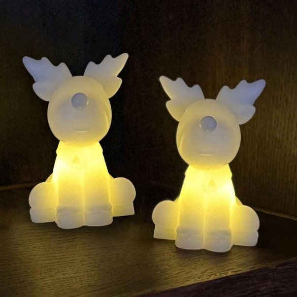Renne lumineux (Taille S) -1 pc