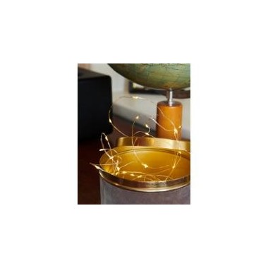 Guirlande lumineuse 40L fil argenté