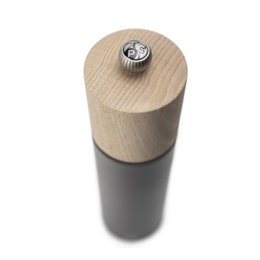 Moulin à poivre manuel Boréal – Bois gris roche, 21 cm