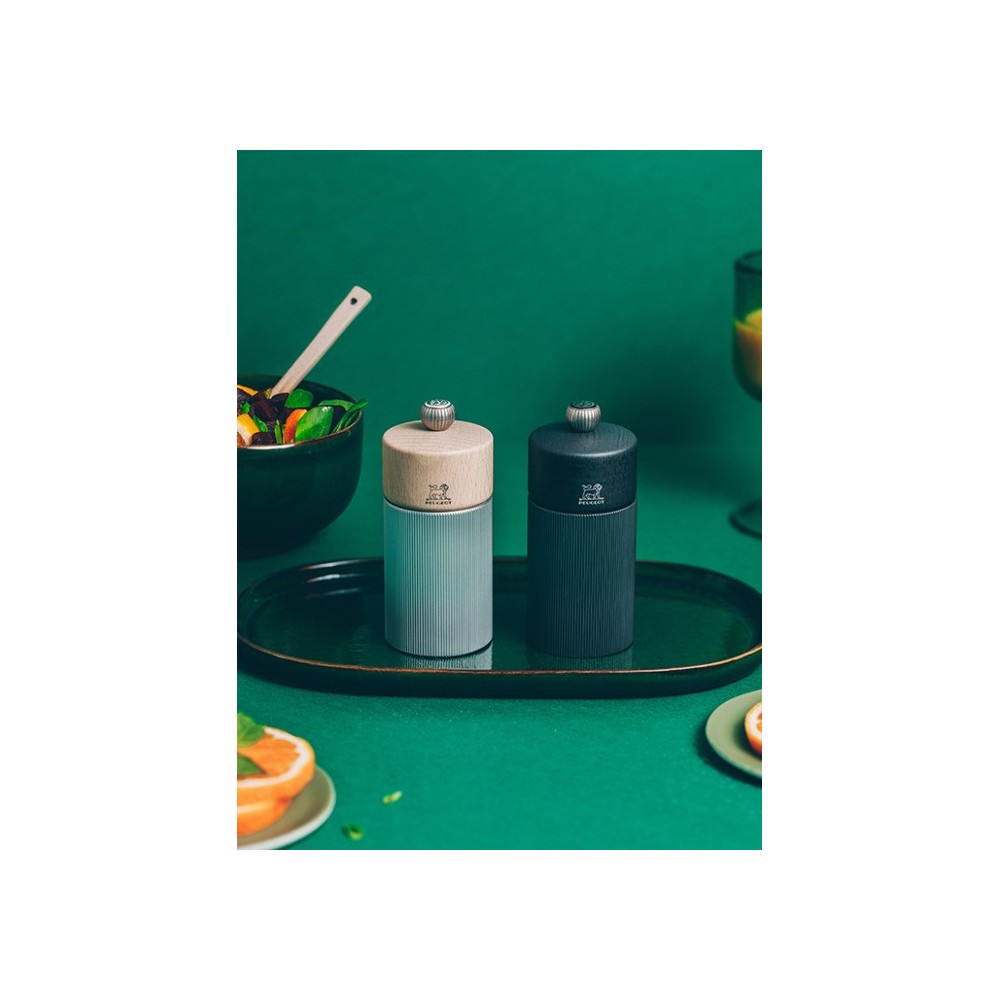 Moulin à sel manuel Line – Carbone, 12 cm"