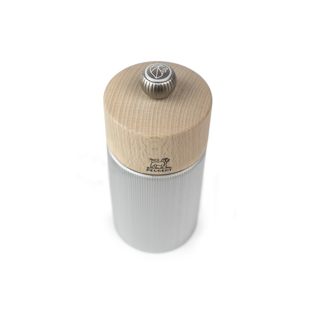 Moulin à sel manuel Line – Aluminium, 18 cm