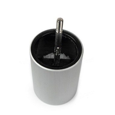 Moulin à sel manuel Line – Aluminium, 18 cm