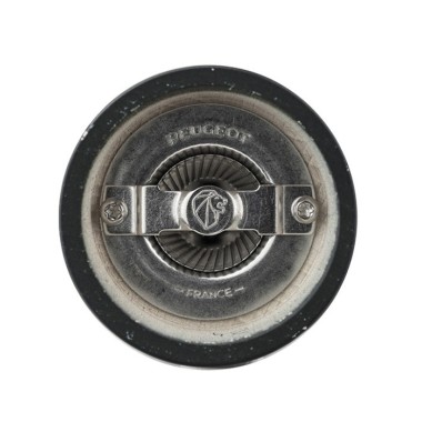 Moulin à sel manuel Bistro – Bois laqué noir, 10 cm