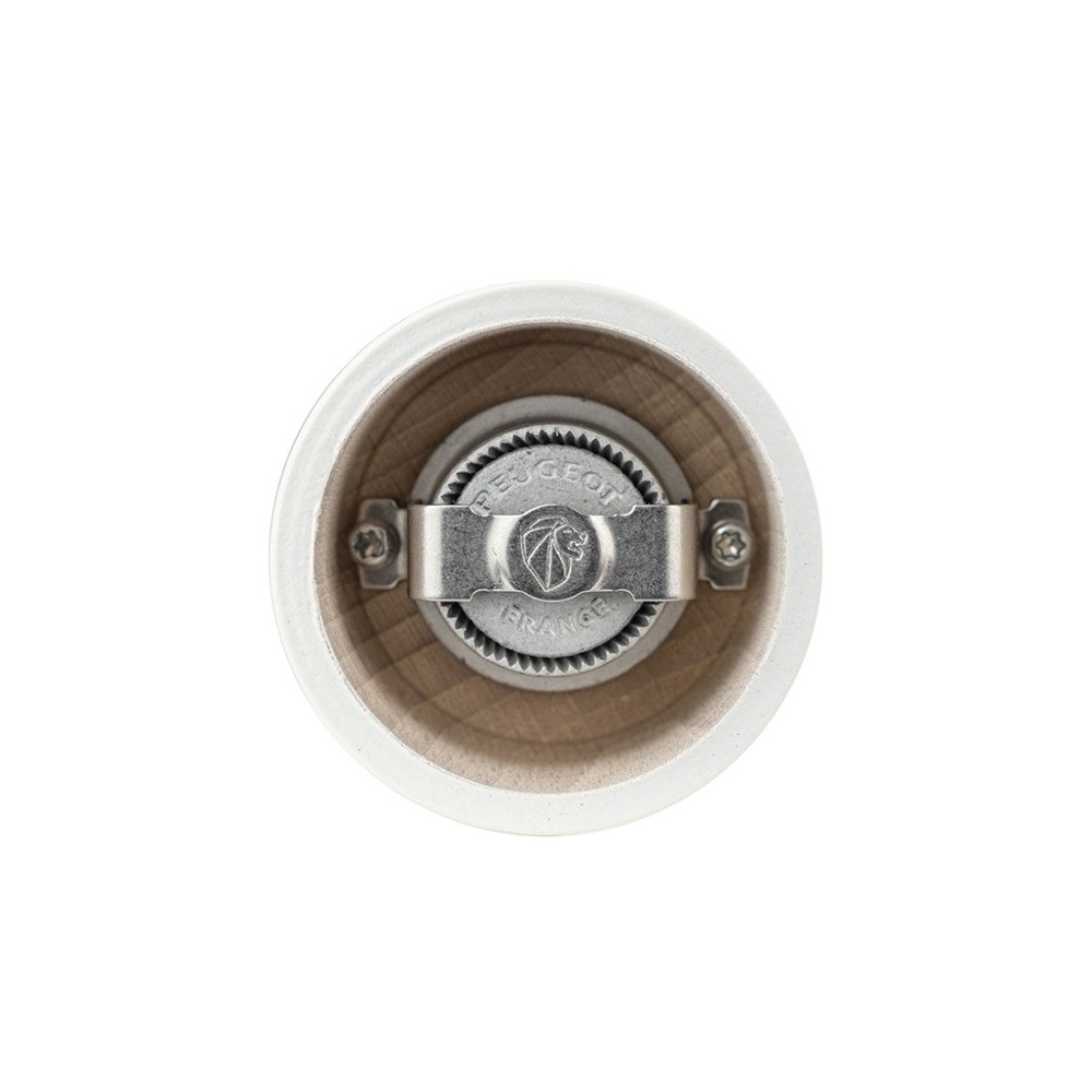 Moulin à poivre manuel Bistro – Bois laqué ivoire, 10 cm