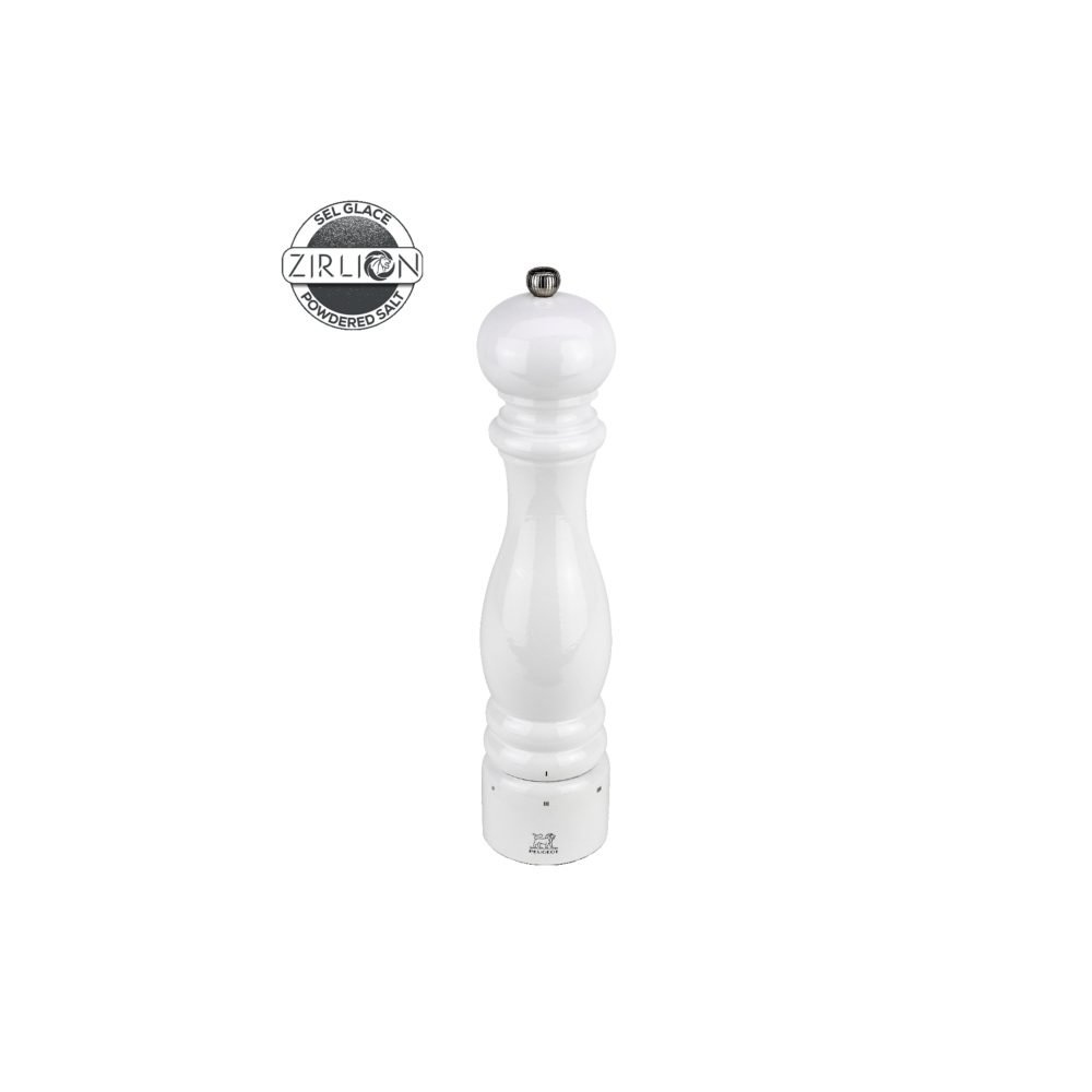 Moulin à sel manuel Paris u’Select – Bois laqué blanc, 30 cm Moulin à sel manuel Paris u’Select – Bois laqué blanc, 30 cm