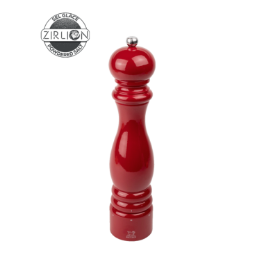 Moulin à sel manuel Paris u’Select – Bois laqué rouge passion, 30 cm