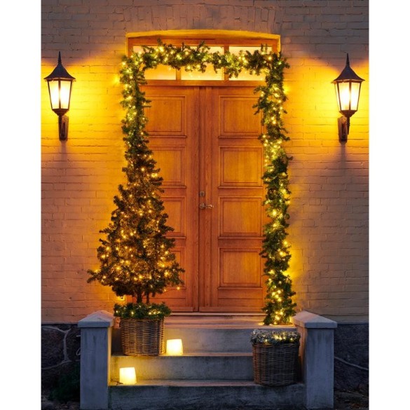 Guirlande de sapin lumineuse