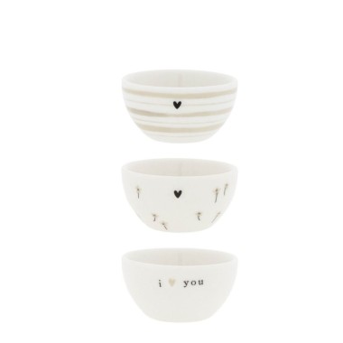 Mini bol Bastion Collection – “I Love You” (6x3 cm)