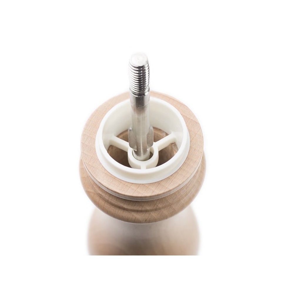 Moulin à sel manuel Paris – Bois naturel, 12 cm