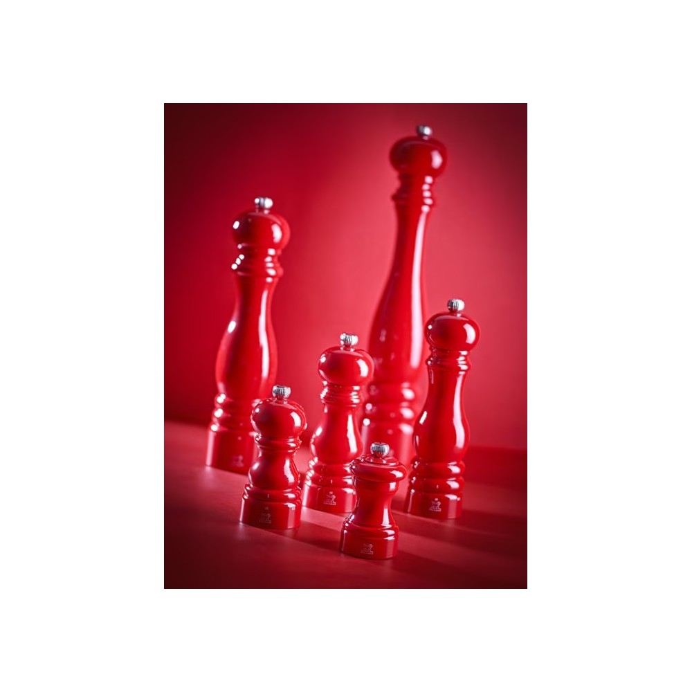 Moulin à sel manuel Paris u’Select – Bois laqué rouge passion, 30 cm Moulin à sel manuel Paris u’Select – Bois laqué rouge passion, 30 cm