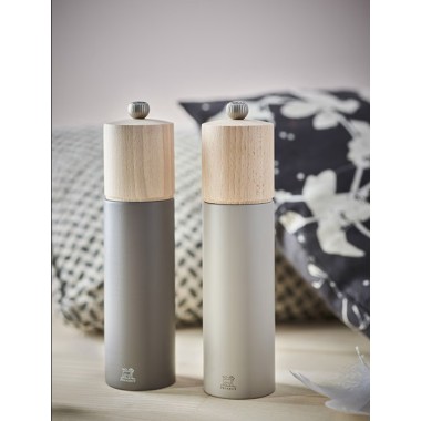 Moulin à sel manuel Boréal – Bois blanc plume, 21 cm