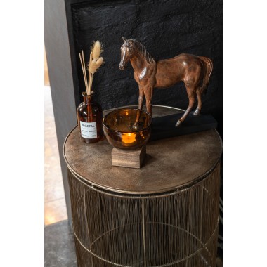 Statue Cheval en résine marron – Taille S (27x8x28 cm)
