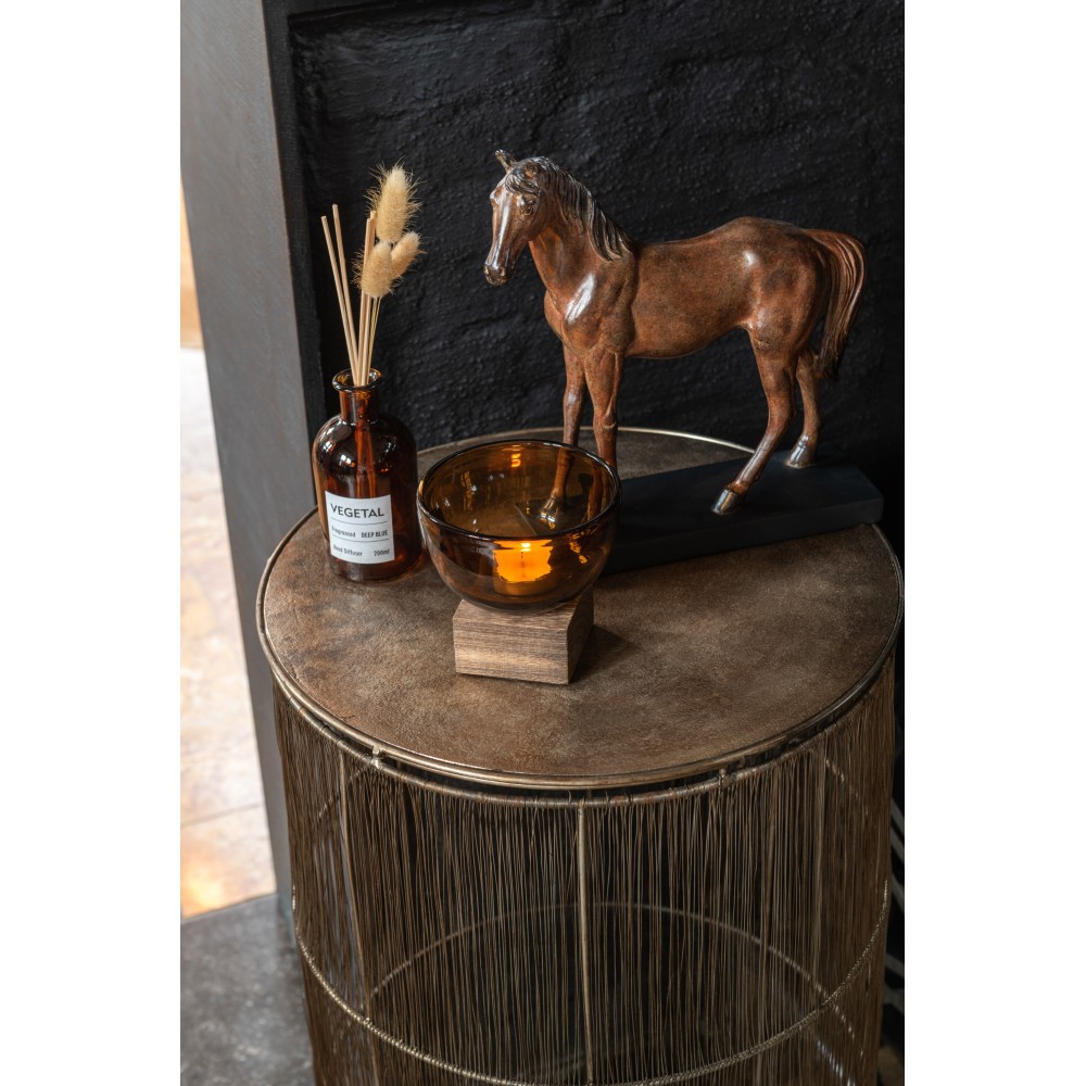 Statue Cheval en résine marron – Taille L (35x11,5x36 cm) Statue Cheval en résine marron – Taille L (35x11,5x36 cm)