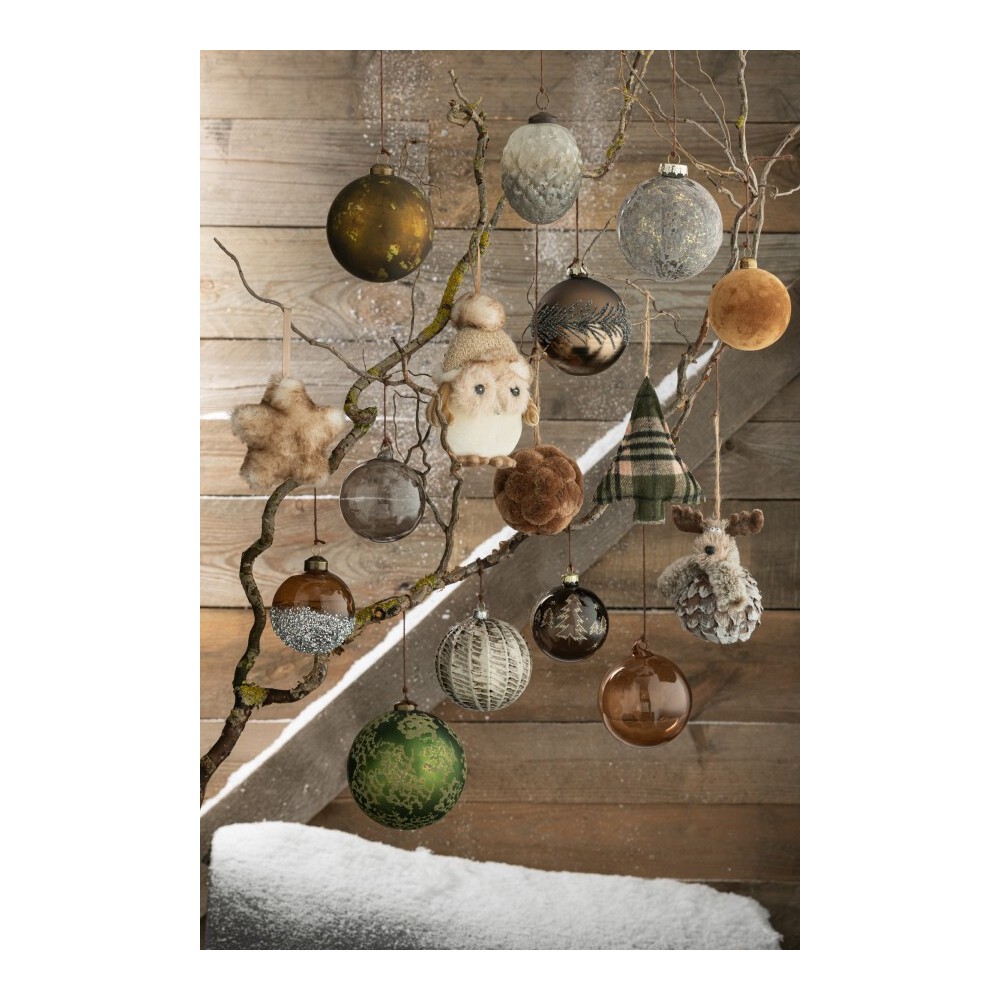 Boule de Noël transparente verte personnalisable – Ø10.5 cm Boule de Noël transparente verte personnalisable – Ø10.5 cm