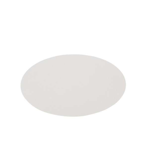 Set de Table Rond en PVC Blanc – Ø 38 cm
