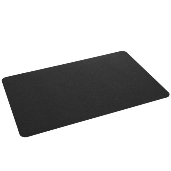 Set de Table Rectangulaire en PVC Noir – 35 × 44,5 cm