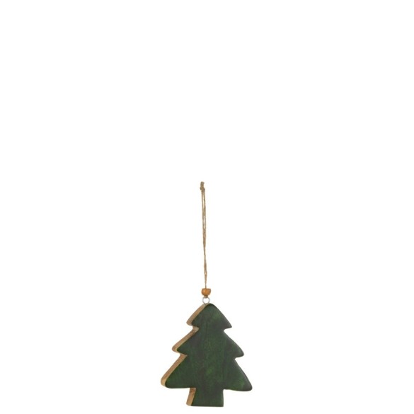 Suspension Sapin en Bois Vert – Small