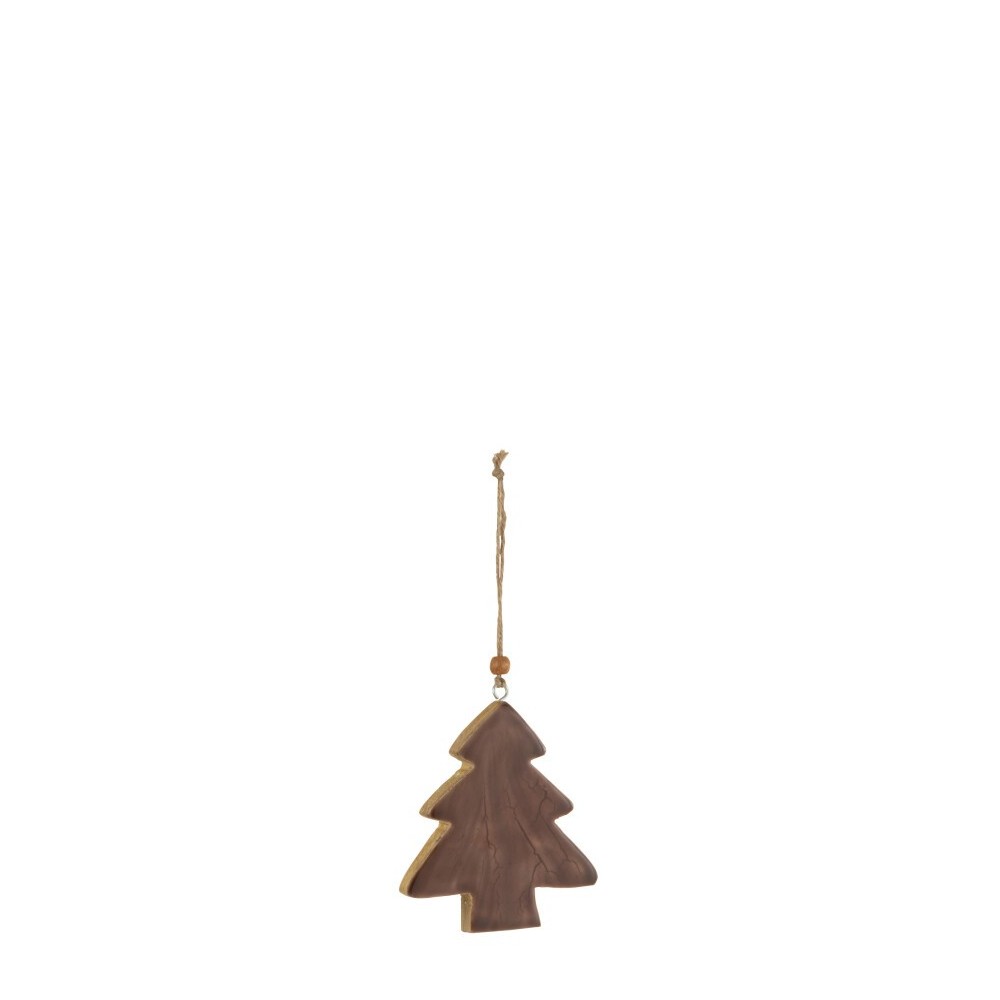 Suspension Sapin en Bois Marron– Large Suspension Sapin en Bois Marron– Large