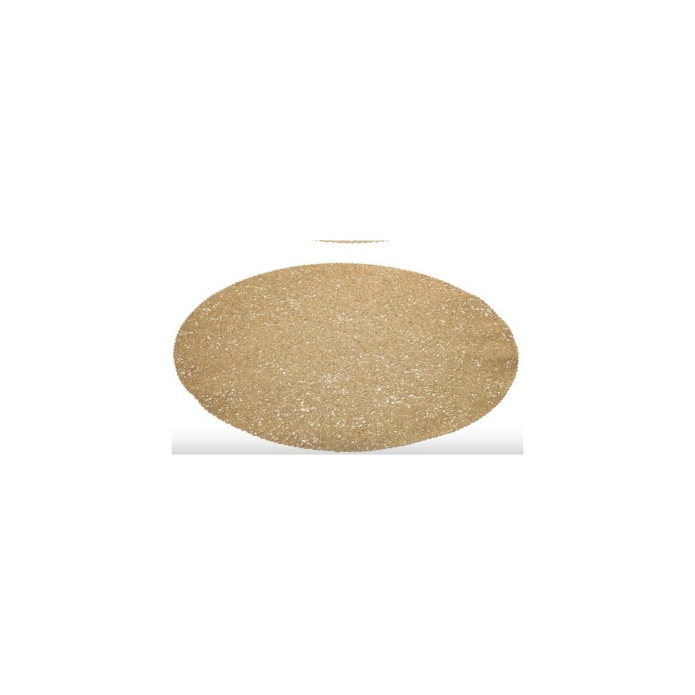 Set de table – Doré mat, Ø38 cm