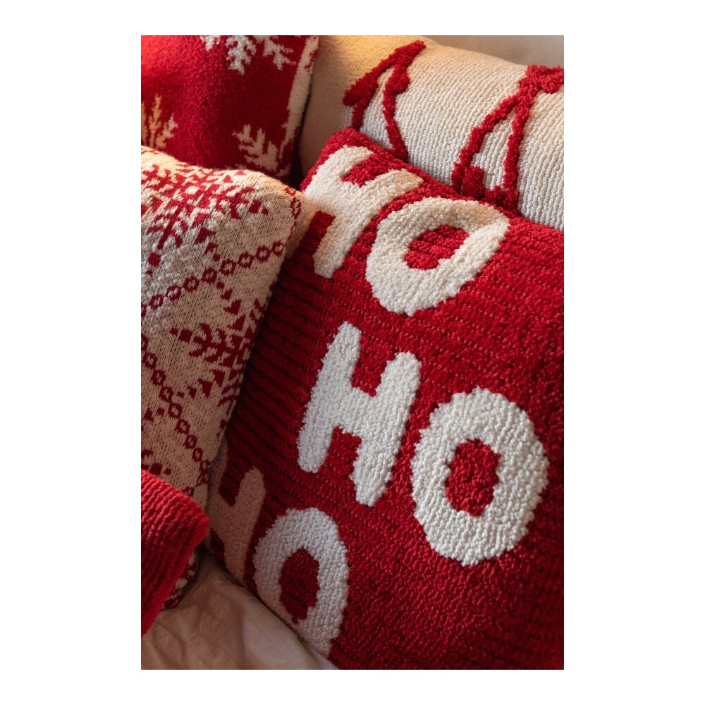 Coussin “Ho Ho Ho” – Rouge , 45×45×15 cm Coussin “Ho Ho Ho” – Rouge , 45×45×15 cm