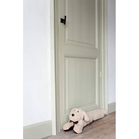 Boudin de porte chien – Beige, 80×15×23 cm