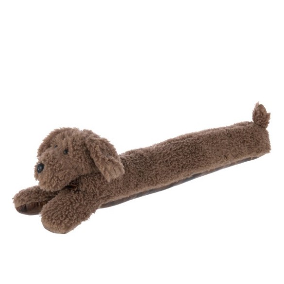 Boudin de porte chien – Marron, 80×15×23 cm