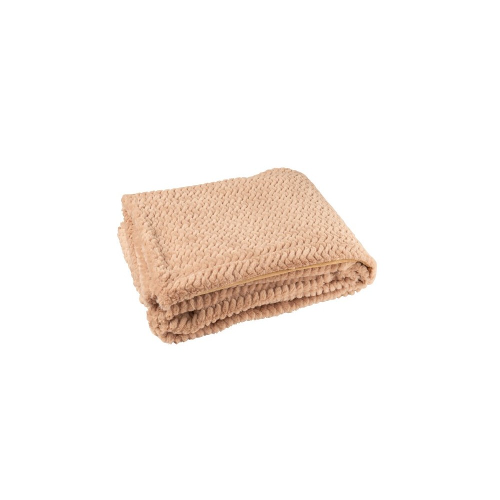 Couverture polyester – Camel, 180x130x1cm