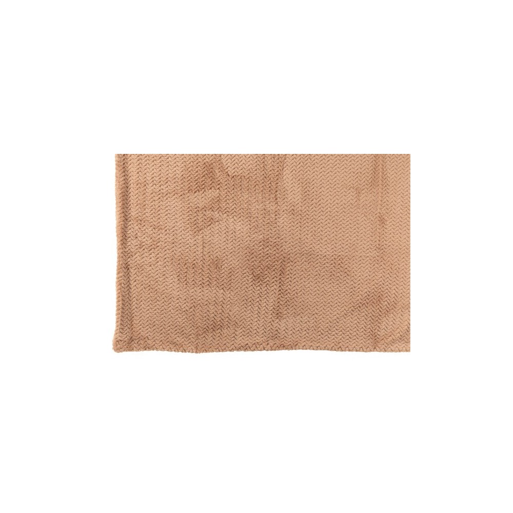 Couverture polyester – Camel, 180x130x1cm