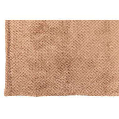 Couverture polyester – Camel, 180x130x1cm