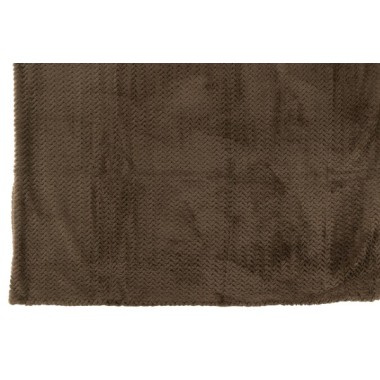 Couverture polyester –Marron foncé, 180x130x1cm