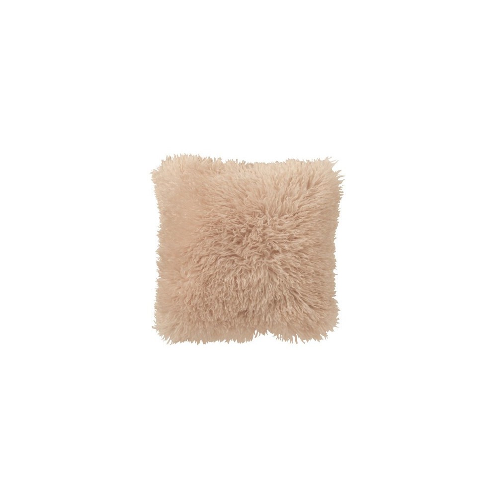 Coussin Moutie polyester – Beige, 45×45×15 cm Coussin Moutie polyester – Beige, 45×45×15 cm