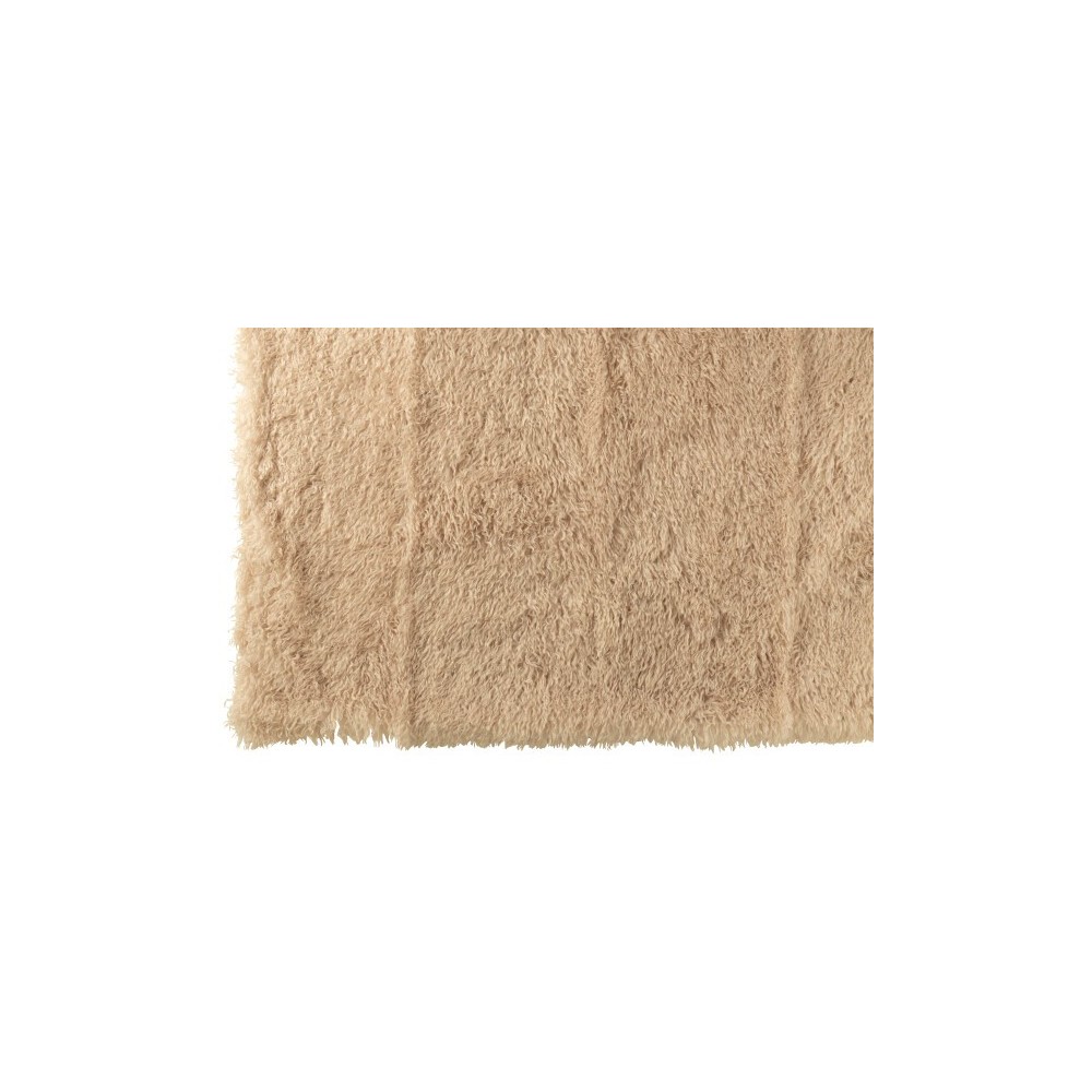 Couverture Moutie polyester – Beige, 180x130x1cm