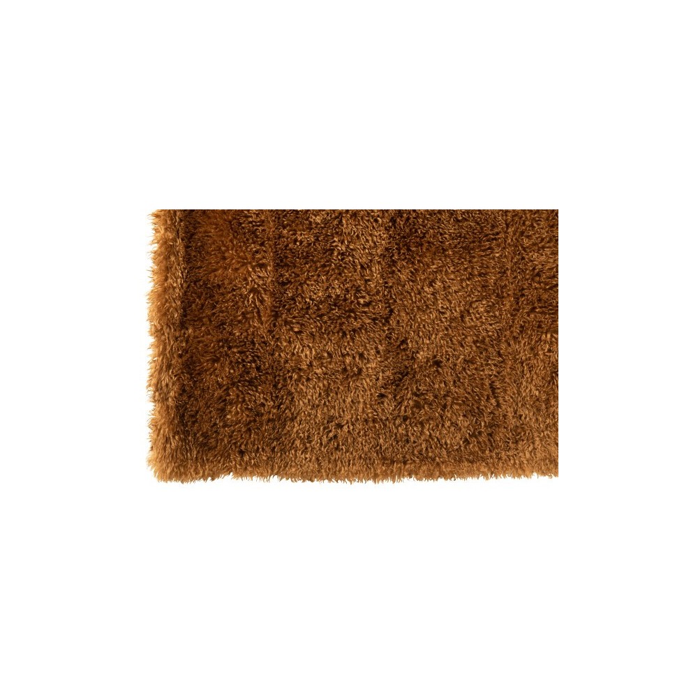 Couverture Moutie polyester – Marron, 180x130x1cm