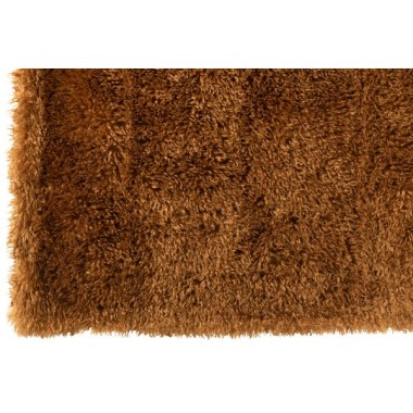 Couverture Moutie polyester – Marron, 180x130x1cm