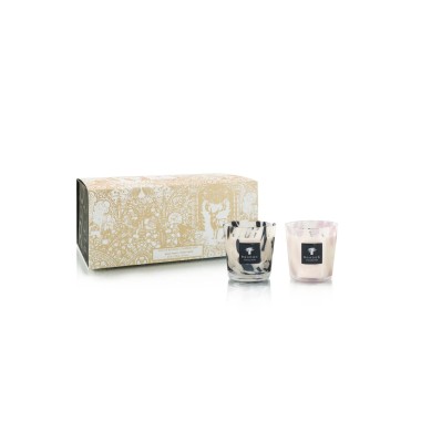 Coffret Duo de bougies Pearls