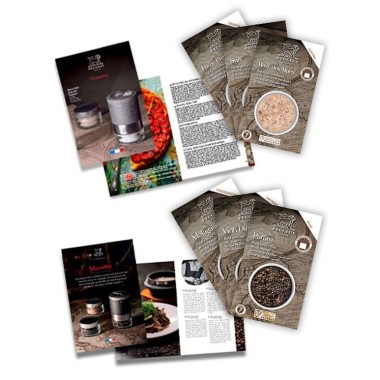 Duo MAESTRO – Bar à poivres & Bar à sels Peugeot Saveurs