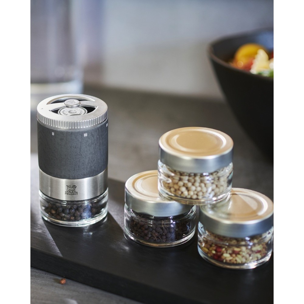 Duo MAESTRO – Bar à poivres & Bar à sels Peugeot Saveurs