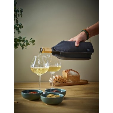 Frizz Gris - Rafraîchisseur extensible Vins & Champagnes, rouge, 23 cm Peugeot Saveurs